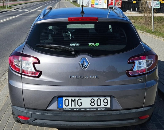 Renault Megane cena 18900 przebieg: 240000, rok produkcji 2013 z Płońsk małe 56